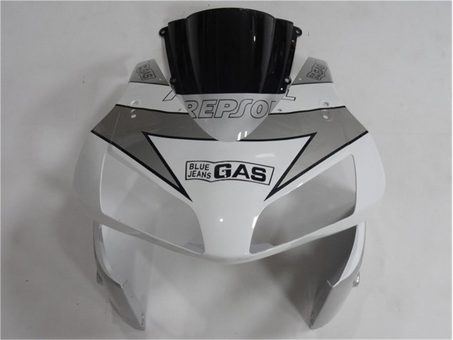 Argent Blanc Noir Repsol Carénages Moto CBR 600 RR 2003-2004 Argent Blanc Noir Repsol Carénages Moto CBR 600 RR 2003-2004