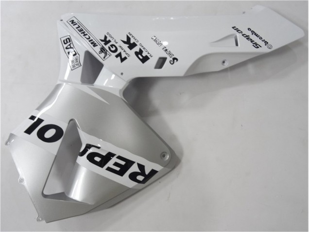 Argent Blanc Noir Repsol Carénages Moto CBR 600 RR 2003-2004 Argent Blanc Noir Repsol Carénages Moto CBR 600 RR 2003-2004