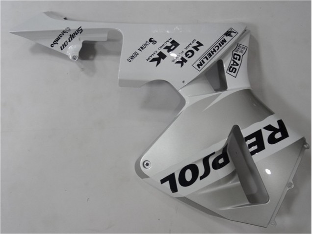 Argent Blanc Noir Repsol Carénages Moto CBR 600 RR 2003-2004 Argent Blanc Noir Repsol Carénages Moto CBR 600 RR 2003-2004
