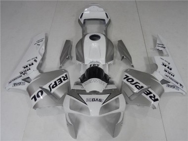 Argent Blanc Noir Repsol Carénages Moto CBR 600 RR 2003-2004