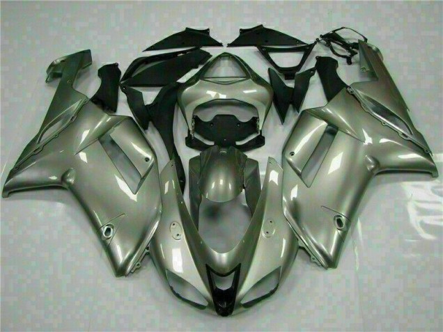 Argent Carénage Moto ZX6R 2007-2008 Argent Carénage Moto ZX6R 2007-2008