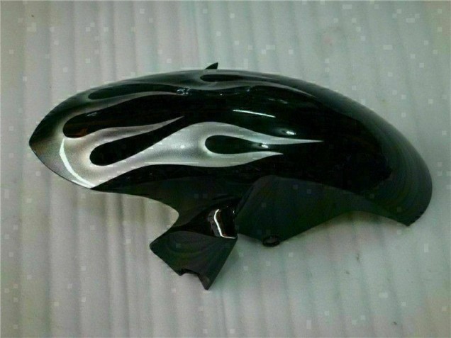 Argent Flamme Noir Carénage Moto R6 2006-2007 Argent Flamme Noir Carénage Moto R6 2006-2007