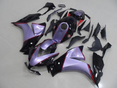 Argent Gris avec Noir Brillant Carénage Moto CBR 1000 RR 2012-2016