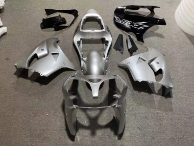 Argent Noir Brillant Carénage Moto ZX9R 2002-2003