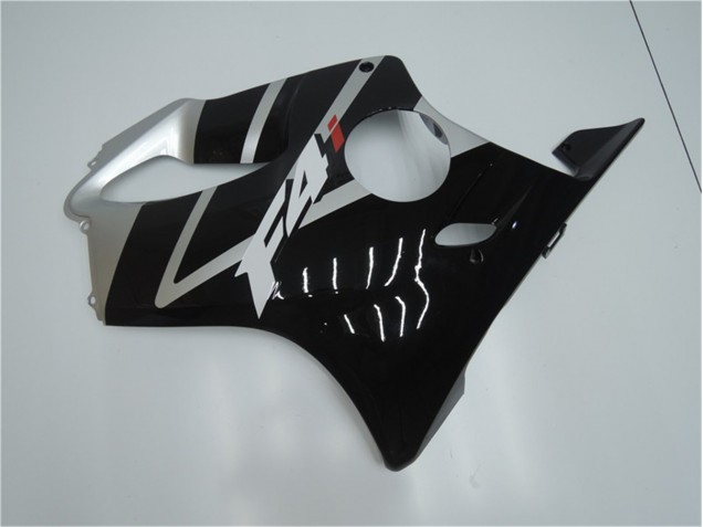 Argent Noir Carénage Moto CBR 600 F4i 2001-2003 Argent Noir Carénage Moto CBR 600 F4i 2001-2003