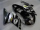 Argent Noir Carénage Moto GSXR 1000 K1 2000-2002 Argent Noir Carénage Moto GSXR 1000 K1 2000-2002