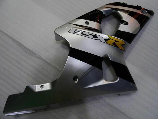 Argent Noir Carénage Moto GSXR 1000 K1 2000-2002 Argent Noir Carénage Moto GSXR 1000 K1 2000-2002