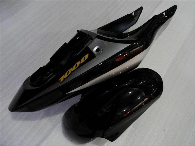 Argent Noir Carénage Moto GSXR 1000 K1 2000-2002 Argent Noir Carénage Moto GSXR 1000 K1 2000-2002
