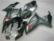 Argent Noir Carénage Moto GSXR 600 / 750 K6 2006-2007