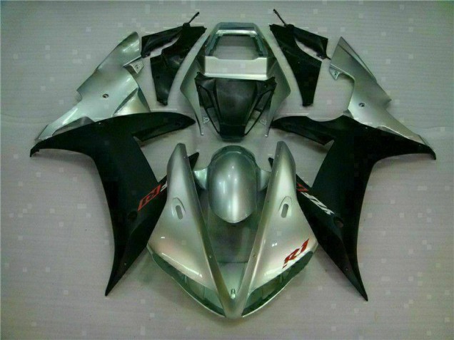 Argent Noir Carénages Moto R1 2002-2003