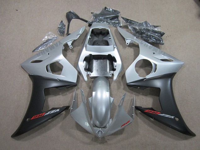 Argent Noir Carénages Moto R6 2003-2005