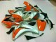 Argent Orange Carénage Moto CBR 1000 RR 2008-2011 Argent Orange Carénage Moto CBR 1000 RR 2008-2011