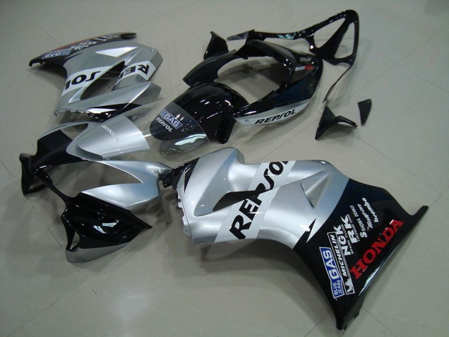 Argent Repsol Carénage Moto VFR 800 2002-2013