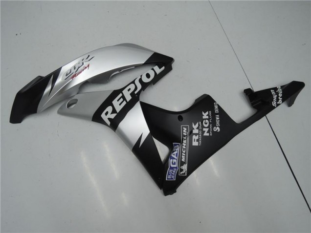 Argent Repsol Noir Carénage Moto CBR 600 RR 2007-2008