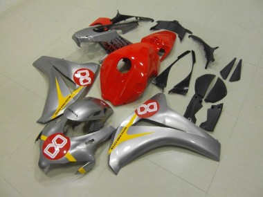 Argent Rouge 8 Carénage Moto CBR 1000 RR 2008-2011