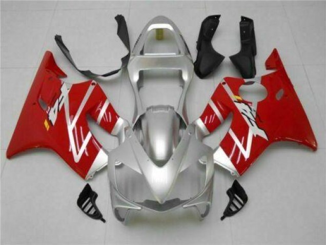 Argent Rouge Carénage Moto CBR 600 F4i 2001-2003
