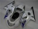Blanc Argent Carénage Moto GSXR 600 / 750 K1 K2 K3 2001-2003 Blanc Argent Carénage Moto GSXR 600 / 750 K1 K2 K3 2001-2003