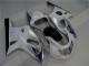 Blanc Argent Carénage Moto GSXR 600 / 750 K1 K2 K3 2001-2003 Blanc Argent Carénage Moto GSXR 600 / 750 K1 K2 K3 2001-2003