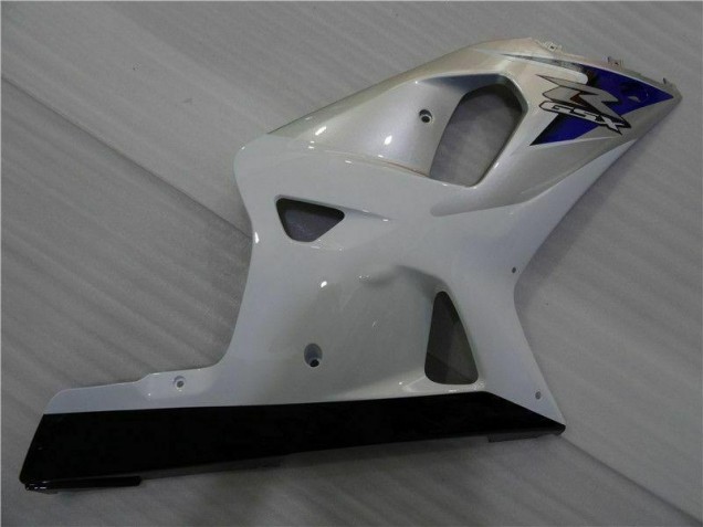 Blanc Argent Carénage Moto GSXR 600 / 750 K1 K2 K3 2001-2003 Blanc Argent Carénage Moto GSXR 600 / 750 K1 K2 K3 2001-2003