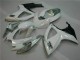 Blanc Argent Carénage Moto GSXR 600 / 750 K6 2006-2007