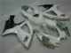Blanc Argent Carénage Moto GSXR 600 / 750 K6 2006-2007