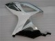 Blanc Argent Carénages Moto GSXR 600 / 750 K6 2006-2007