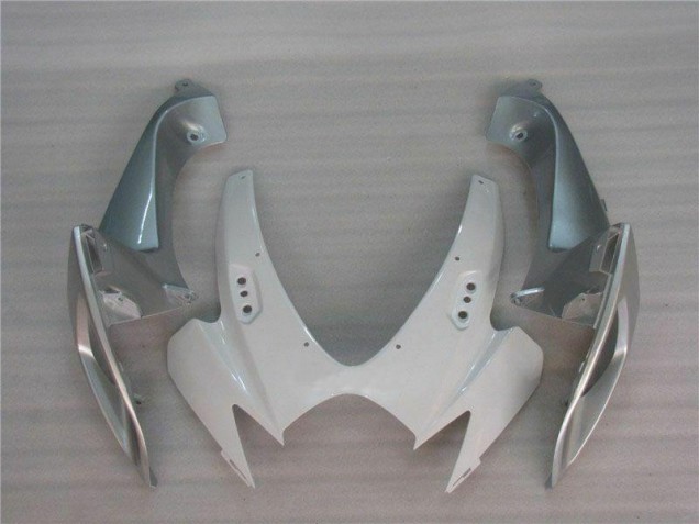 Blanc Argent Kit Carénages Motos Complet GSXR 600 / 750 K6 2006-2007 Blanc Argent Kit Carénages Motos Complet GSXR 600 / 750 K6 2006-2007