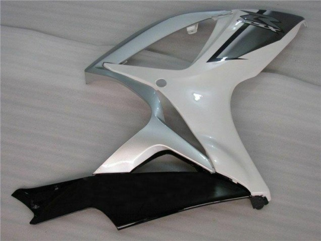 Blanc Argent Kit Carénages Motos Complet GSXR 600 / 750 K6 2006-2007 Blanc Argent Kit Carénages Motos Complet GSXR 600 / 750 K6 2006-2007