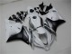 Blanc Argent Noir Carénage Moto CBR 600 RR 2009-2012 Blanc Argent Noir Carénage Moto CBR 600 RR 2009-2012