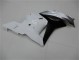 Blanc Argent Noir Carénage Moto CBR 600 RR 2009-2012 Blanc Argent Noir Carénage Moto CBR 600 RR 2009-2012