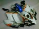 Blanc Bleu Carénage Moto CBR 1000 RR 2004-2005