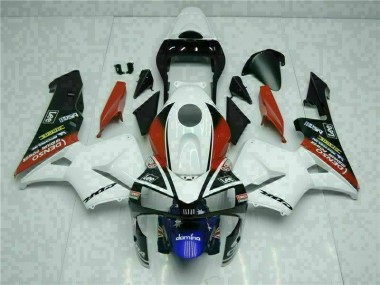 Blanc Bleu Carénage Moto CBR 600 RR 2003-2004