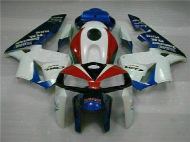 Blanc Bleu Carénage Moto CBR 600 RR 2005-2006