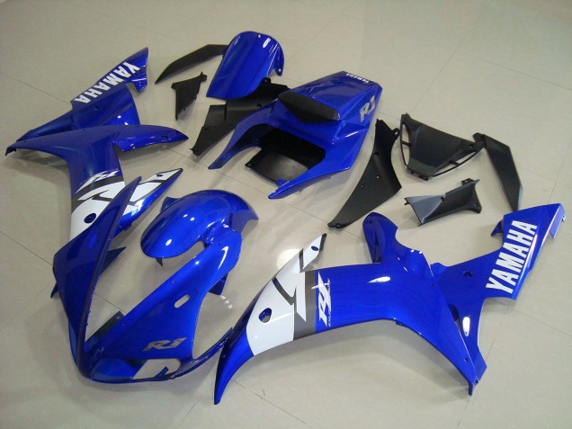 Blanc Bleu Carénage Moto R1 2002-2003 Blanc Bleu Carénage Moto R1 2002-2003