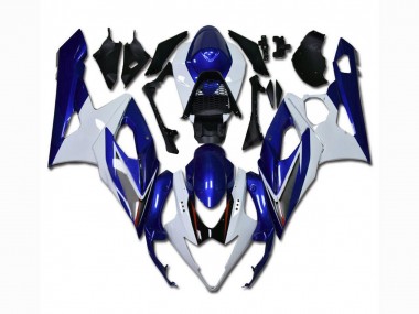 Blanc Bleu Carrosserie Moto GSXR 1000 K5 2005-2006