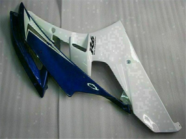 Blanc Bleu Carrosserie Moto R6 2006-2007