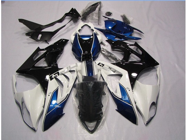 Blanc Bleu Carrosserie Moto S1000RR 2009-2014 Blanc Bleu Carrosserie Moto S1000RR 2009-2014