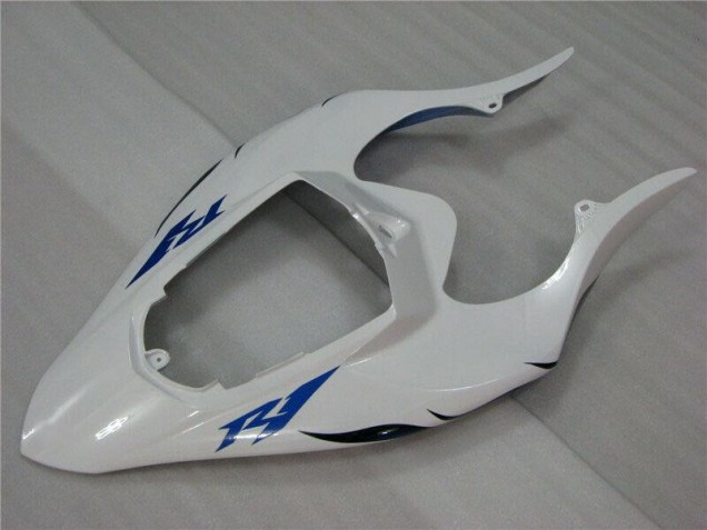 Blanc Bleu Flamme Carénage Moto R1 2004-2006 Blanc Bleu Flamme Carénage Moto R1 2004-2006