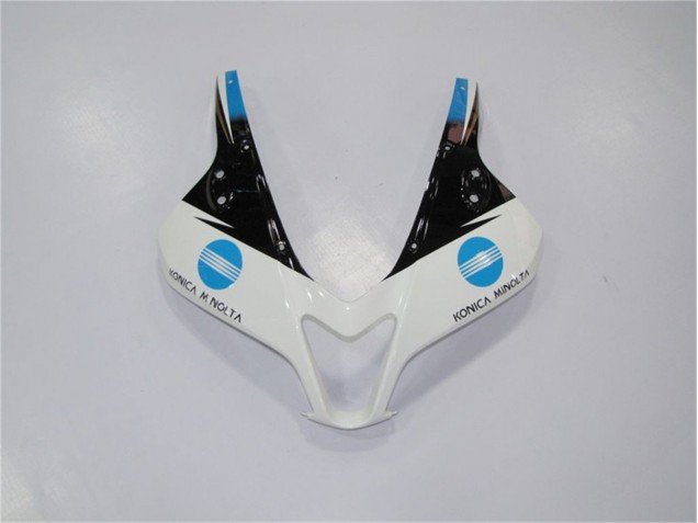 Blanc Bleu Noir Carénage Moto CBR 600 RR 2007-2008 Blanc Bleu Noir Carénage Moto CBR 600 RR 2007-2008