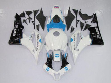 Blanc Bleu Noir Carénage Moto CBR 600 RR 2007-2008
