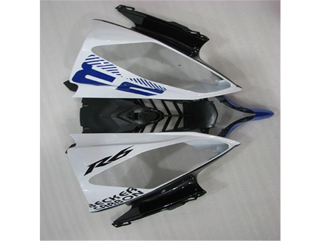 Blanc Bleu Noir Carénage Moto R6 2008-2016 Blanc Bleu Noir Carénage Moto R6 2008-2016