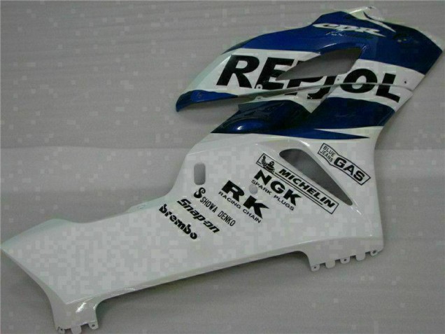 Blanc Bleu Repsol Carénage Moto CBR 1000 RR 2004-2005