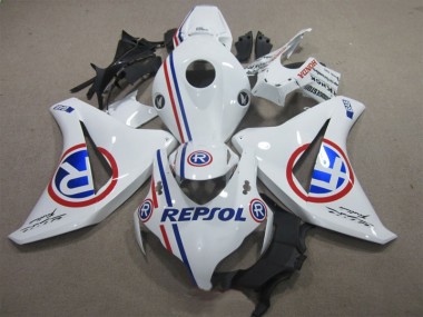 Blanc Bleu Repsol Carénages Moto CBR 1000 RR 2008-2011