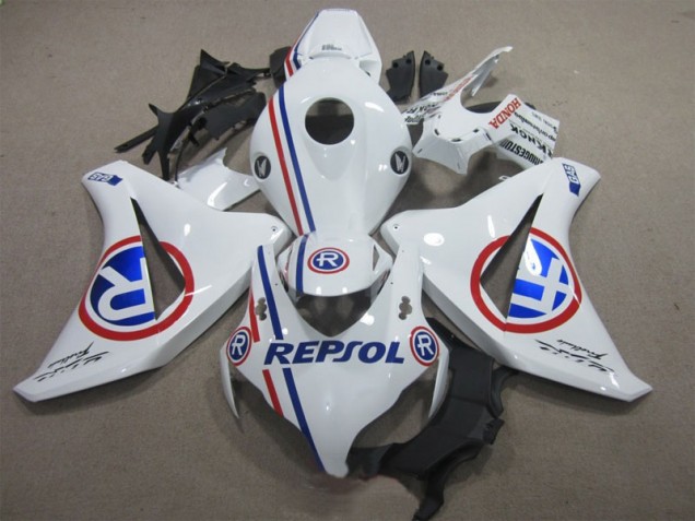 Blanc Bleu Repsol Carénages Moto CBR 1000 RR 2008-2011 Blanc Bleu Repsol Carénages Moto CBR 1000 RR 2008-2011