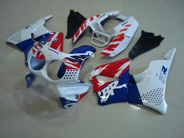 Blanc Bleu Rouge Carénage Moto CBR 900 RR 893 1992-1993 Blanc Bleu Rouge Carénage Moto CBR 900 RR 893 1992-1993
