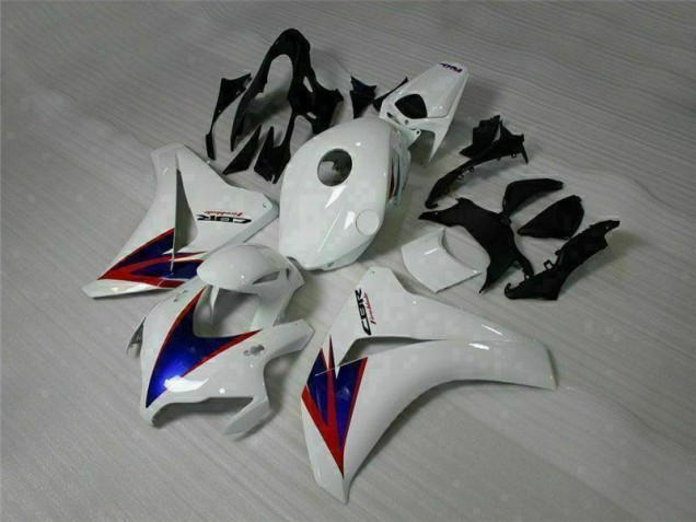 Blanc Bleu Rouge Carénages Moto CBR 1000 RR 2008-2011
