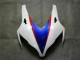 Blanc Bleu Rouge Carénages Moto CBR 1000 RR 2008-2011