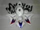 Blanc Bleu Rouge Carénages Moto CBR 1000 RR 2008-2011