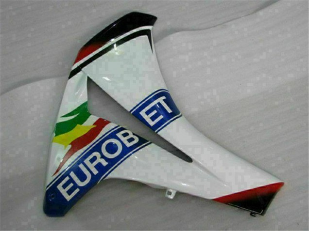 Blanc Bleu Rouge Eurobet Lee Carénage Moto CBR 1000 RR 2008-2011