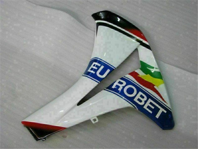 Blanc Bleu Rouge Eurobet Lee Carénage Moto CBR 1000 RR 2008-2011